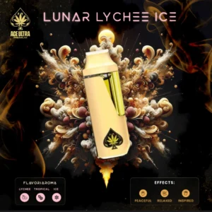 lunar lychee ice – ace ultra premium disposable vape 2g