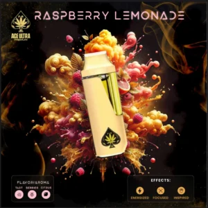 raspberry lemonade – ace ultra premium disposable vape 2g