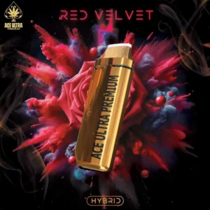 red velvet – ace ultra premium 2g disposable vape love edition