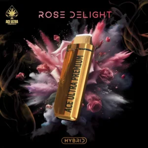 rose delight – ace ultra premium 2g disposable vape love edition